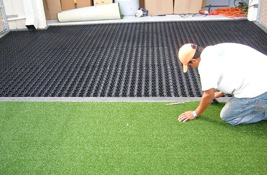 Astro turf tiles