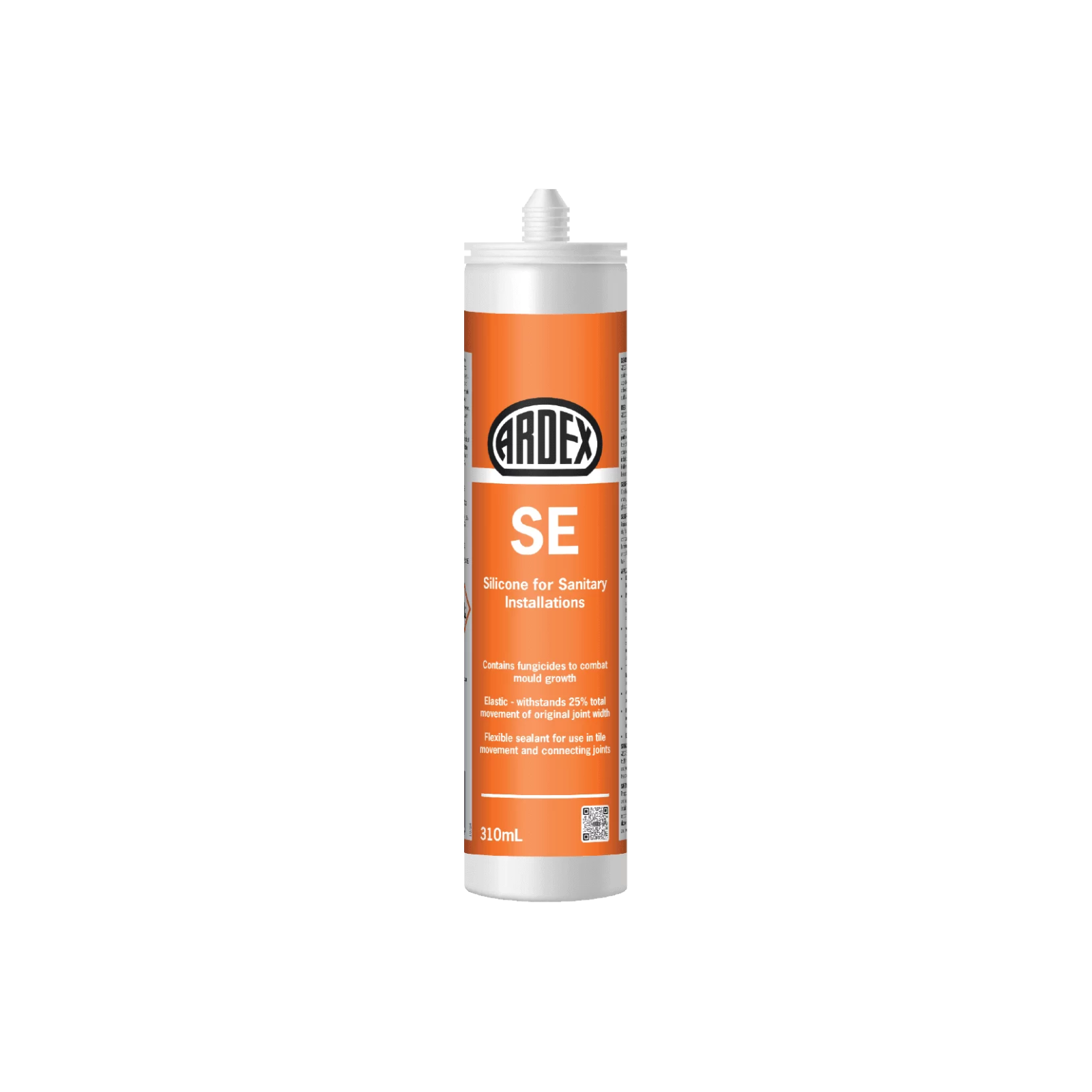 Ardex SE silicone sealant tube on a white background