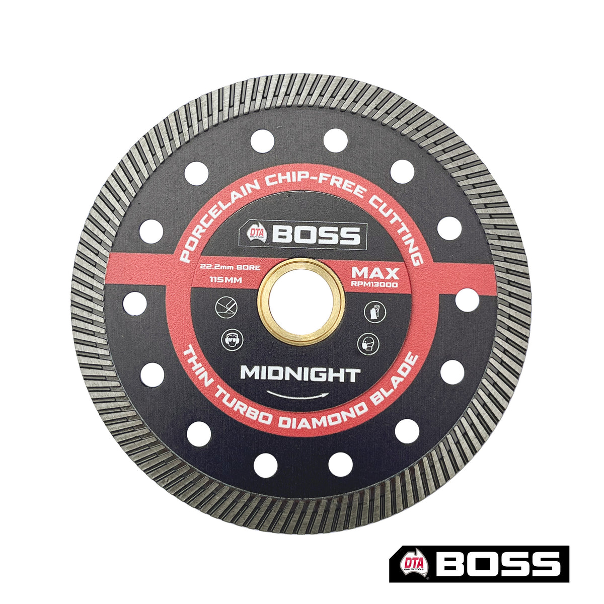 Boss Grinding Blade 115mm Midnight Turbo