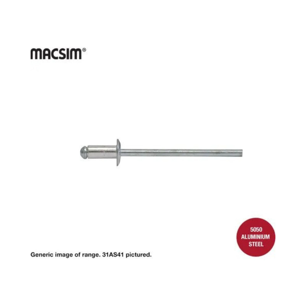 MACSIM A/S Rivet 3.2mm / Box 500