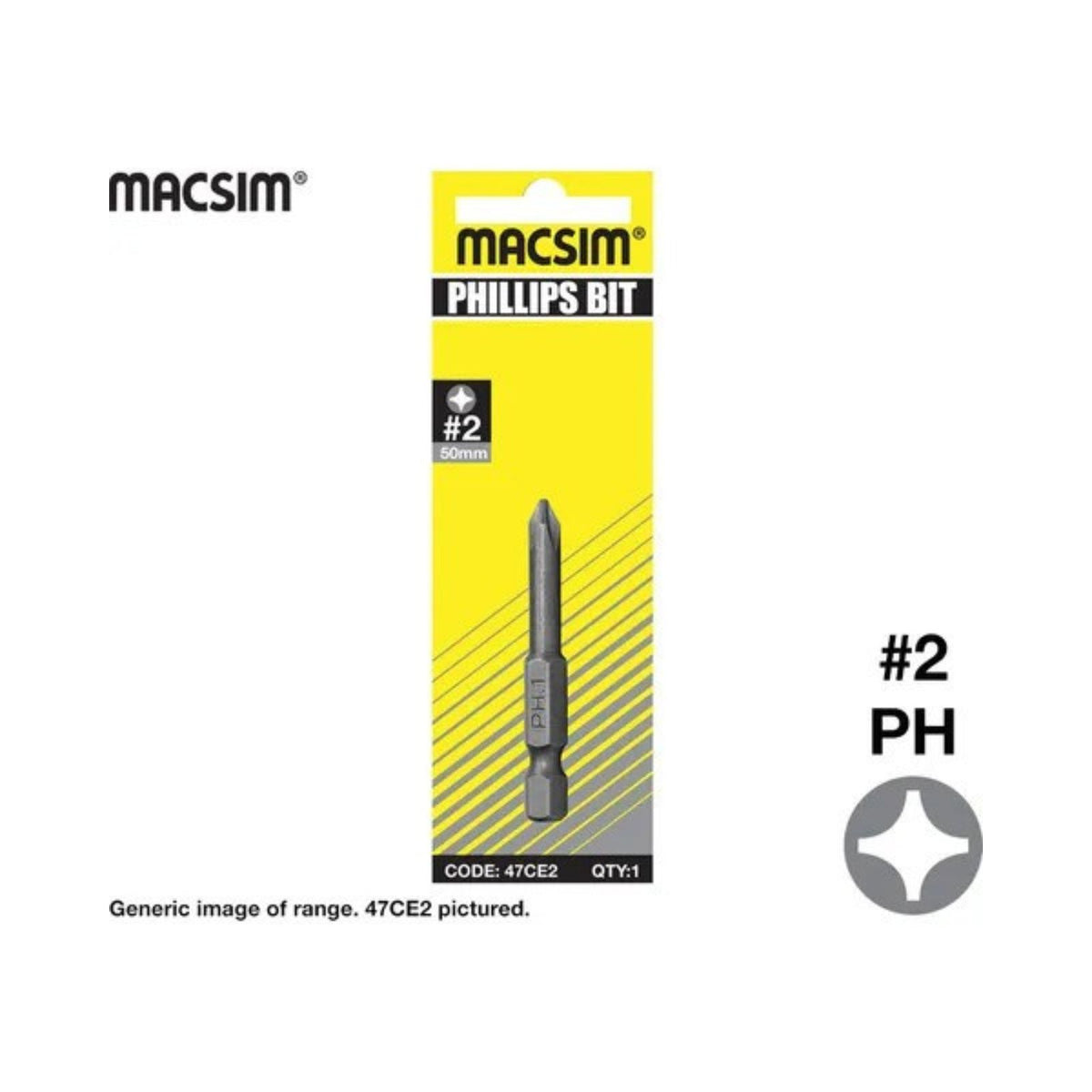 MACSIM Phillips Bit: No. 2