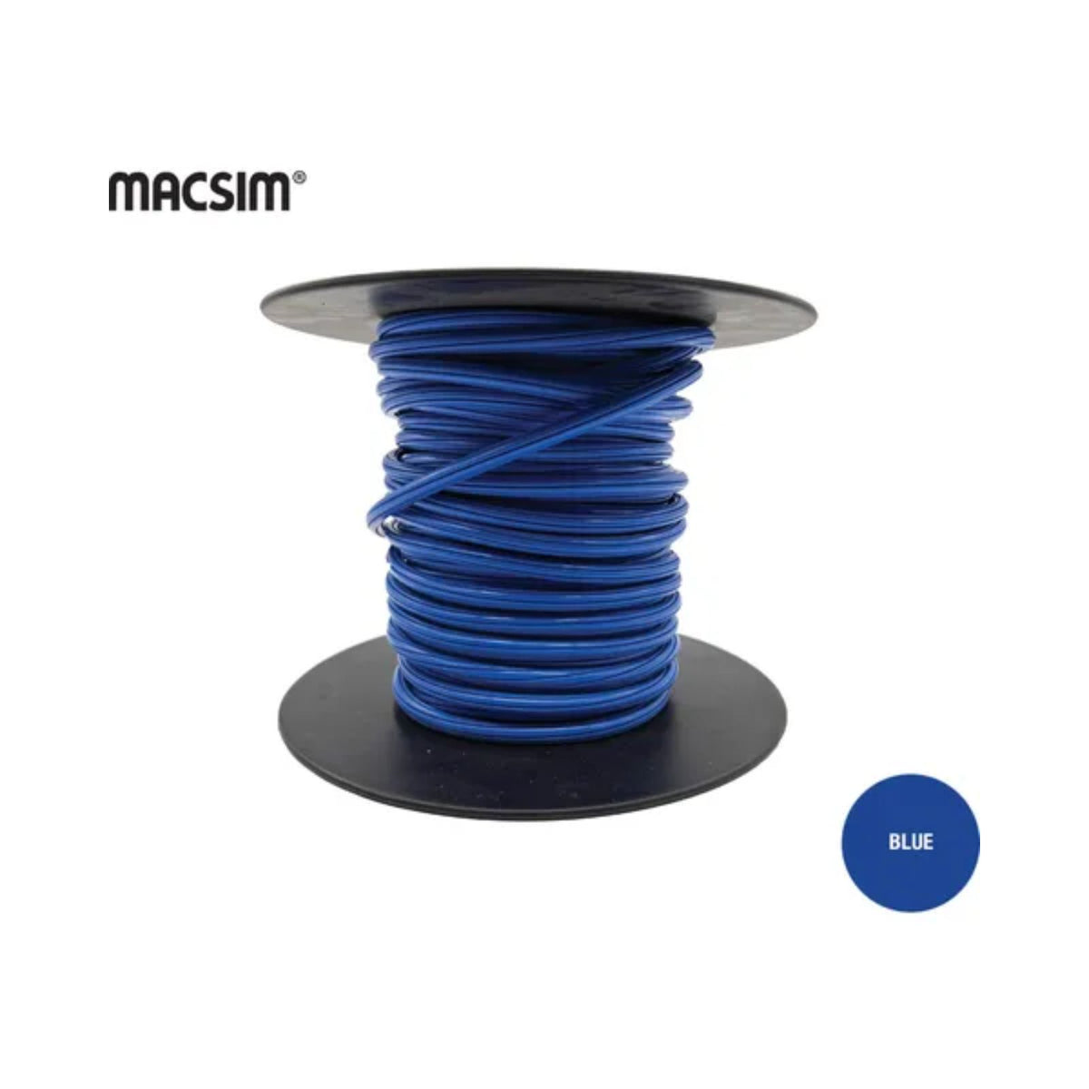 MACSIM Blue Wallplug: 8mm x 30m Roll