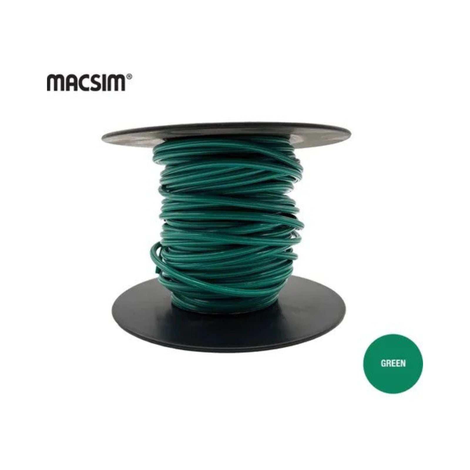 MACSIM Green Wallplug: 7mm x 30m Roll