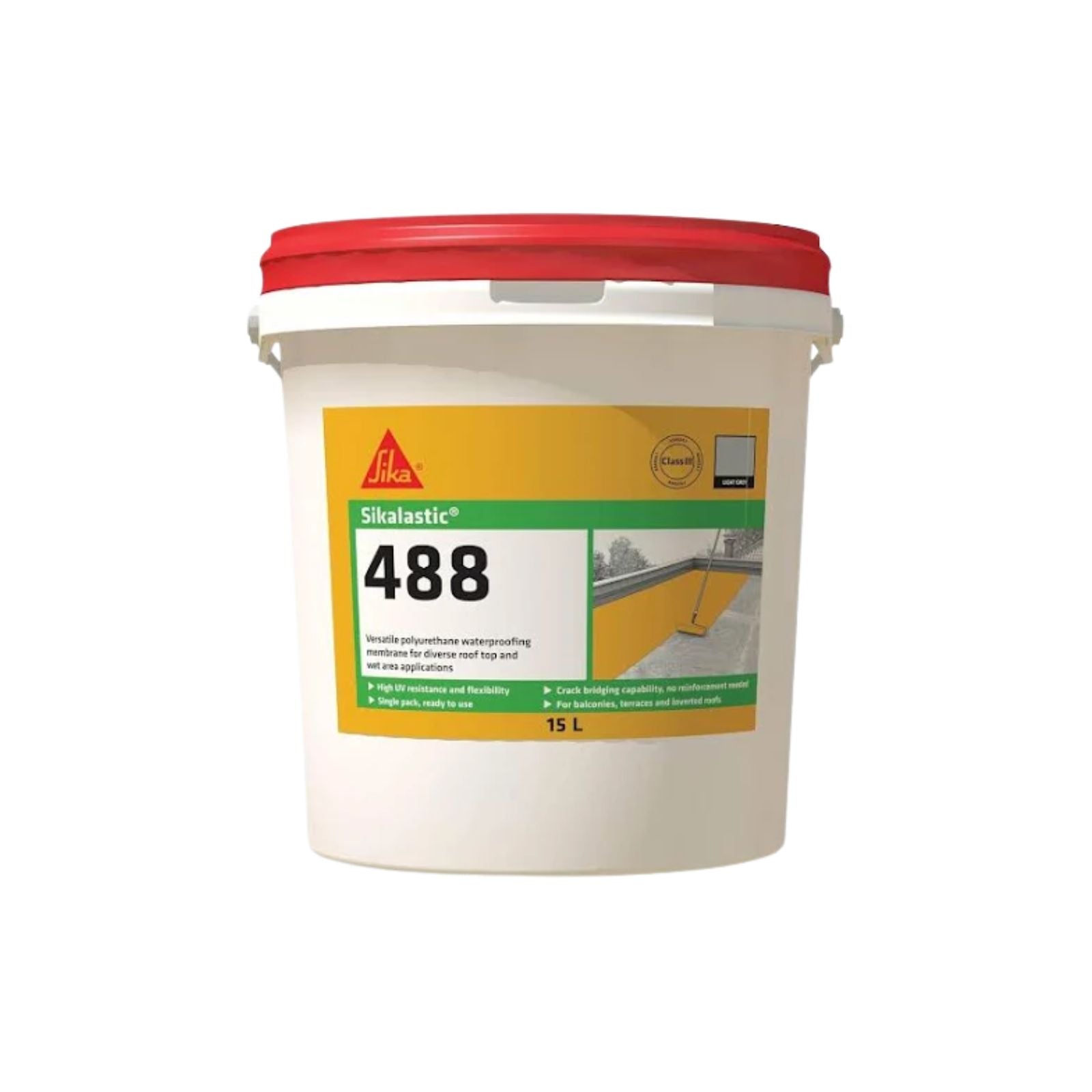 SIKA Sikalastic 488 Light Grey