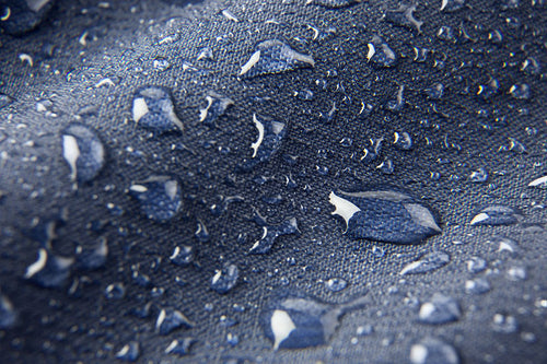 water droplets on a surface