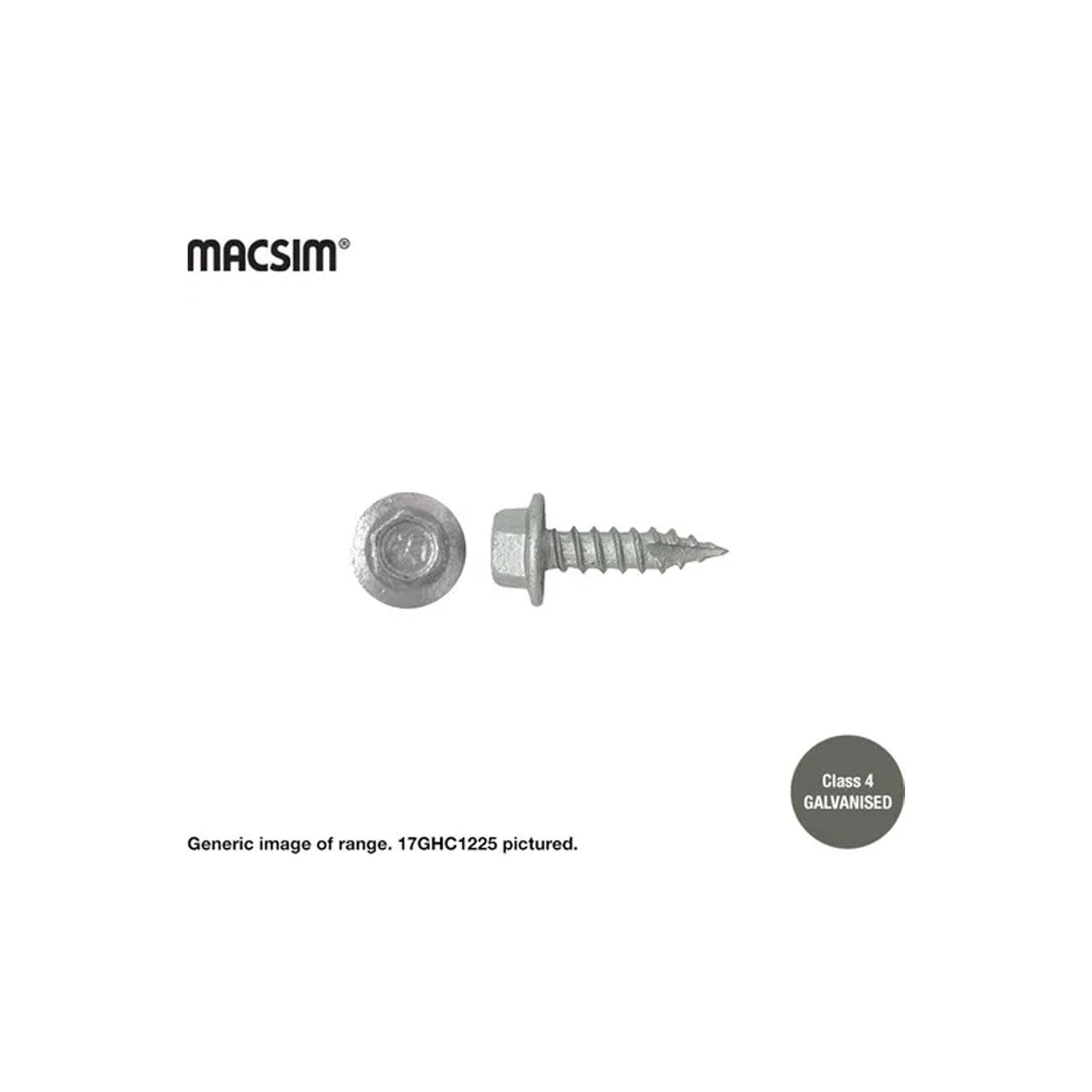 MACSIM Gal HWF Type 17 Screw 12g