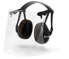 HUSQVARNA Garden Earmuffs with Mesh Visor