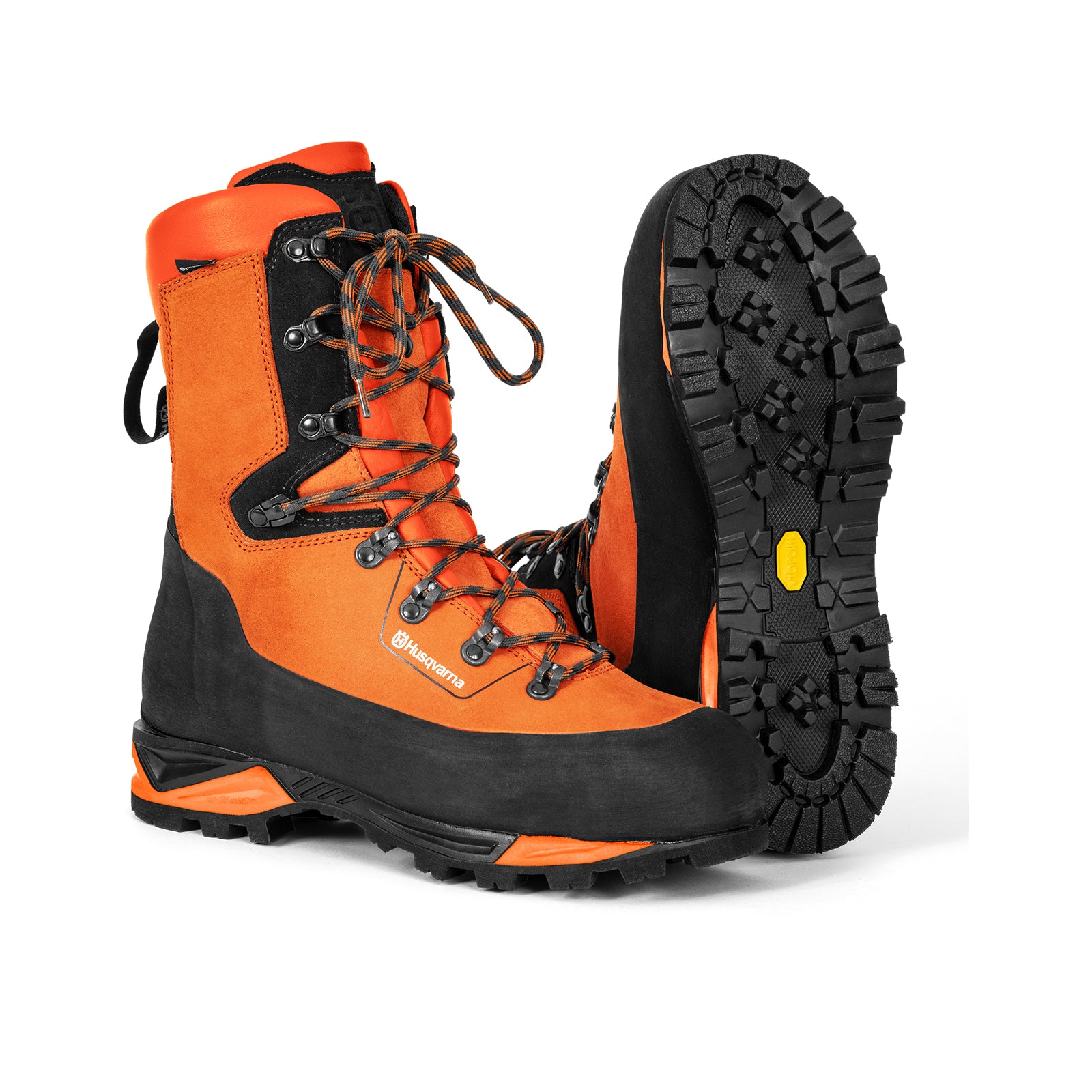 HUSQVARNA Technical Protective Leather Boots with Saw Protection T24