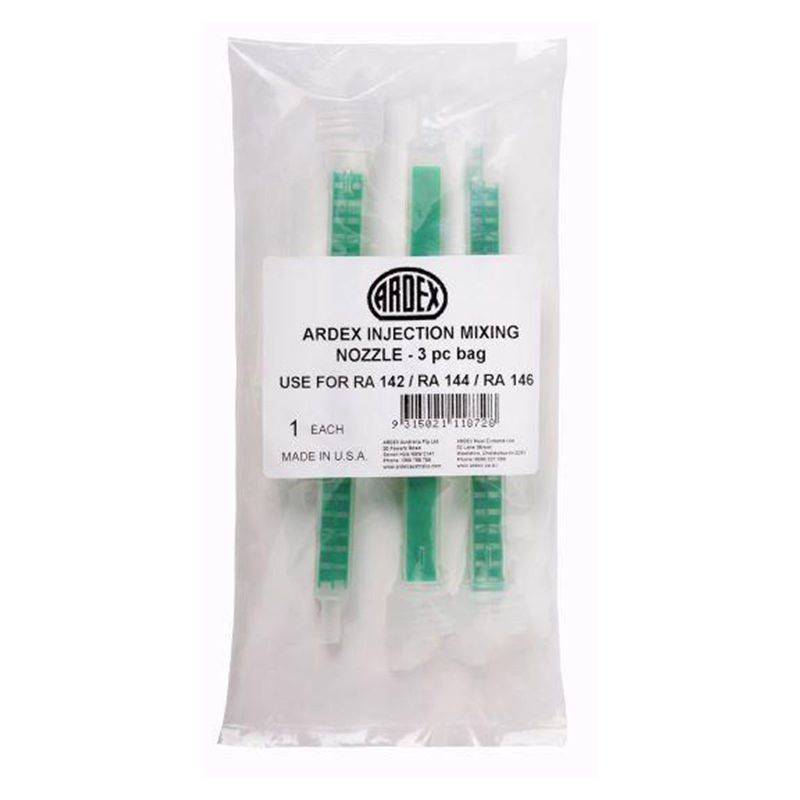 ARDEX Injection Mixing Nozzle - 3 pack