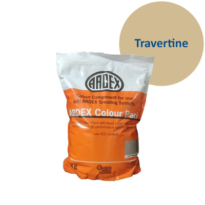 Ardex Colour Pack 5kg pack - Travertine