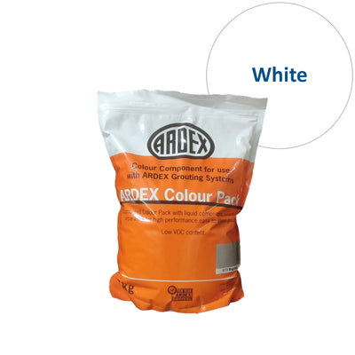 Ardex Colour Pack 5kg pack - White