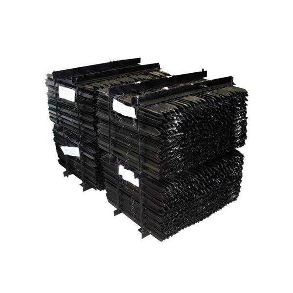 WPD Black Steel Star Posts (Bundle of 10) - WPD Group