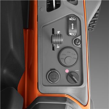 HUSQVARNA RC320TSAWD Ride On Lawn Mower - With Combi Deck 103