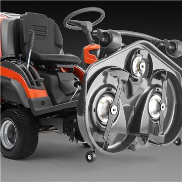 HUSQVARNA RC320TSAWD Ride On Lawn Mower - With Combi Deck 103