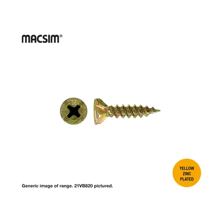 MACSIM SEH Fibre Cement Screws ZP 8g
