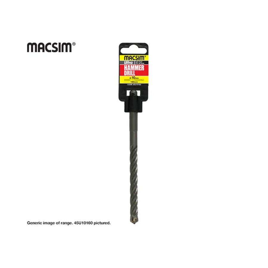 MACSIM Ultra SDS Hammer Drill Bit: 8mm