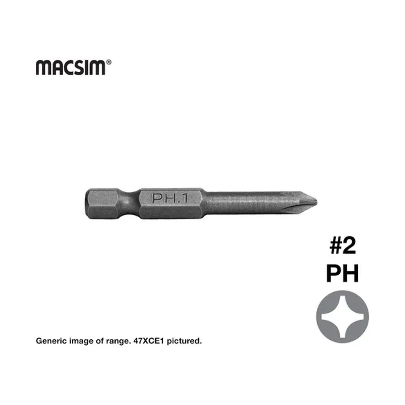 MACSIM Phillips Tip: No. 2