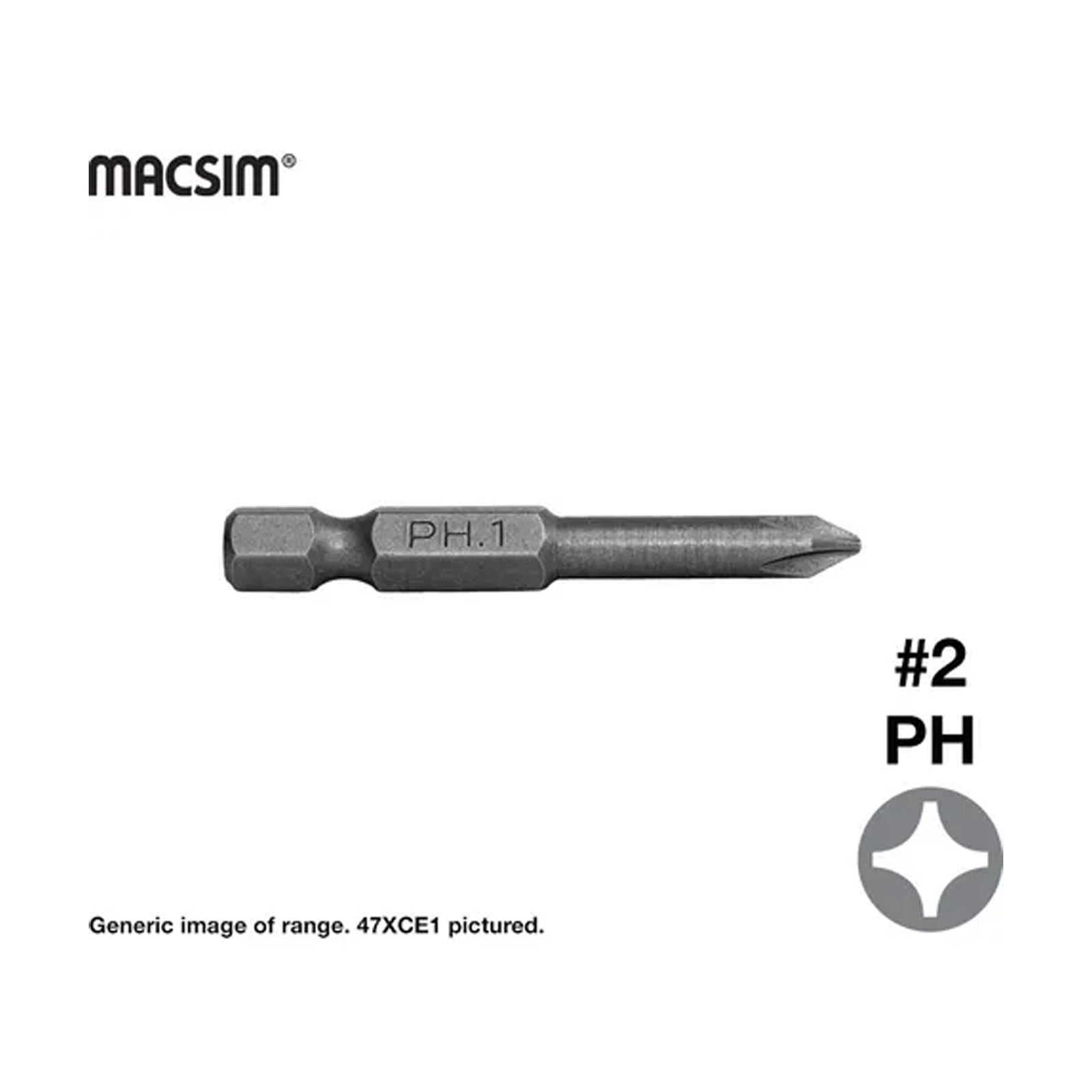 MACSIM Phillips Bit: No. 2