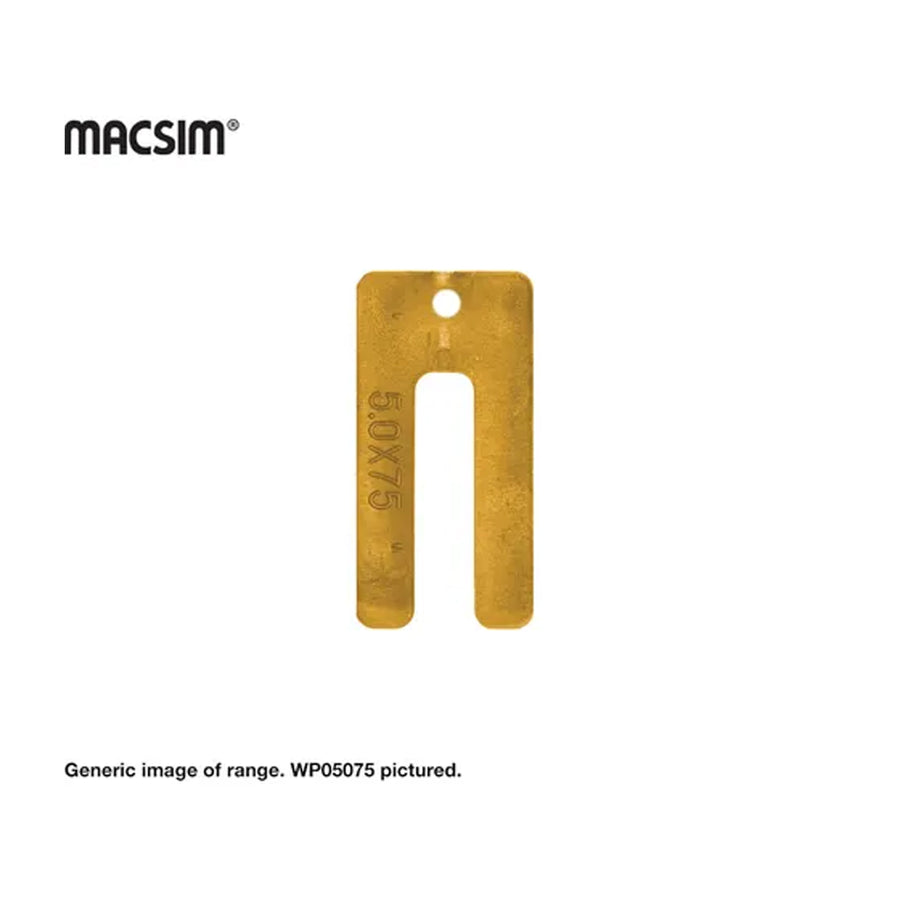 MACSIM Window Pck Box Ochre: 5mm X 75mm / Box 200