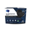 P2 Respirator Mask - Black - Box of 25