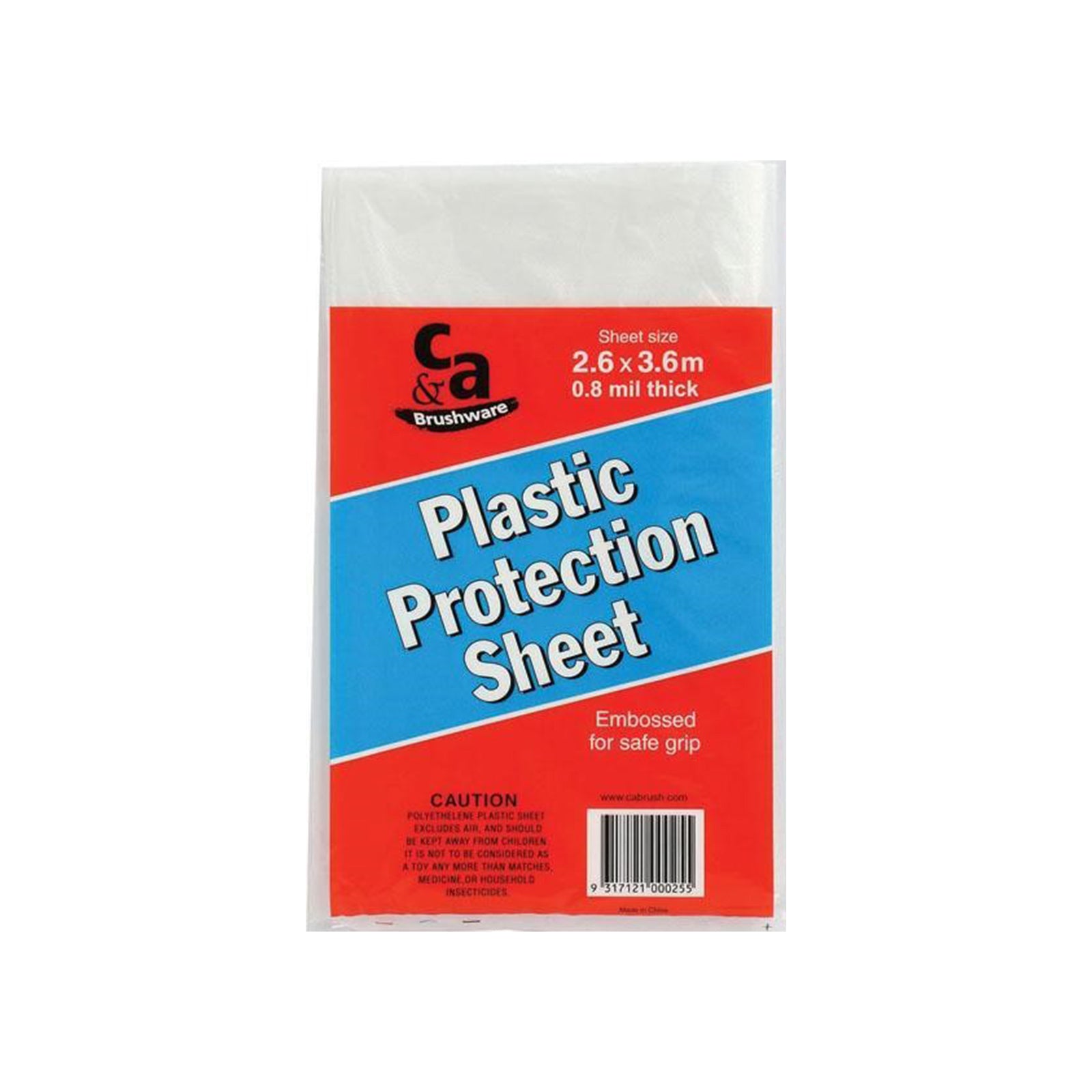 Plastic Medium Drop Sheet