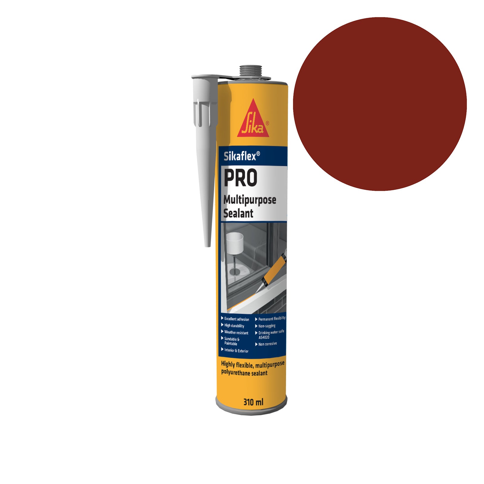 SIKA Sikaflex PRO (Box of 12) Brick Red