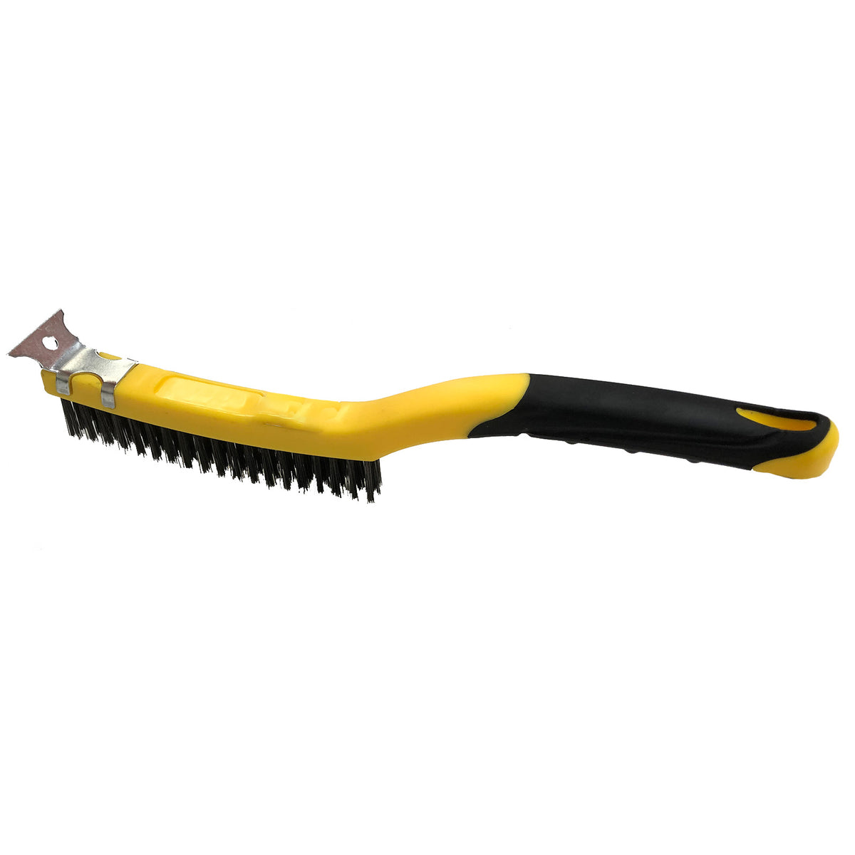 C&amp;A Brushware Wire Brush with Scrapper